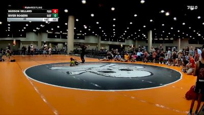 45 lbs Round 5 (6 Team) - Hudson Sellars, Panhandle Punishers vs River Rogers, Rabbit WC