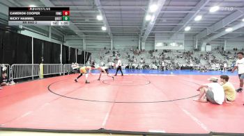132 lbs Rr Rnd 2 - Cameron Cooper, Fight Barn WC vs Ricky Hammel, Quest School Of Wrestling Black
