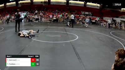 72 lbs Finals (2 Team) - Taylor Fewkes, Warner Elite vs Tyler Valimont, DWA