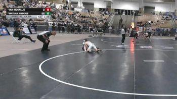 A 126 lbs Semifinal - Brylan Rhodes, Greeneville High School vs Ian McCallie, Signal Mountain High School