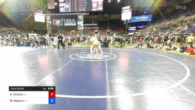 144 lbs Cons 64 #2 - Kammie Schanz, Kansas vs Madeline Meyers, Ohio