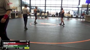 175 lbs Quarterfinal - Bradley Porter, Linn-Mar vs Ryder Hasselmann, Prairie, Cedar Rapids