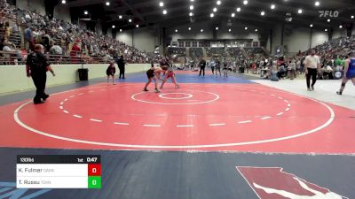 130 lbs Rr Rnd 3 - Kassidy Fulmer, Garage Grapplers Wrestling vs Tyler Russu, Teknique Wrestling