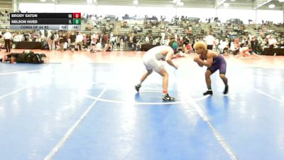 138 lbs Consi Of 64 #2 - Brody Eaton, GA vs Nelson Hued, FL
