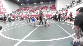 58-61 lbs Quarterfinal - Hudson Rooker, Standfast vs Aj Brown, Choctaw Ironman