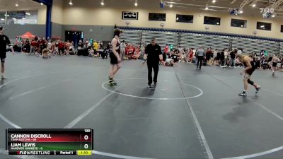 130 lbs Round 1 (4 Team) - Cannon Discroll, Team Gotcha vs Liam Lewis, Hanover Hawkeye