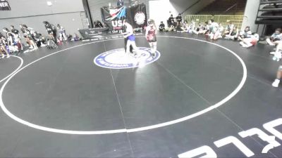 130 lbs Giuliana Friend, SAWA - Sacramento Area Wrestling Association vs Alexa Rangel, SJWA - San Joaquin Wrestling Association