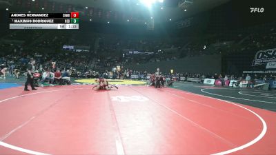6A Boys 175 lbs Semifinal - Maximus Rodriguez, North Salem Boys vs Andres Hernandez, Sherwood Boys