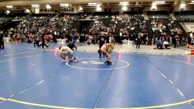 215 lbs Cons. Round 3 - Guss Emigh, Oberlin Youth Wrestling vs Walter Kenney, Wolfking Wrestling