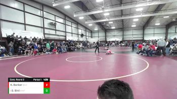 126 lbs Cons. Round 2 - Gage Bird, Altamont vs Kage Bunker, Delta