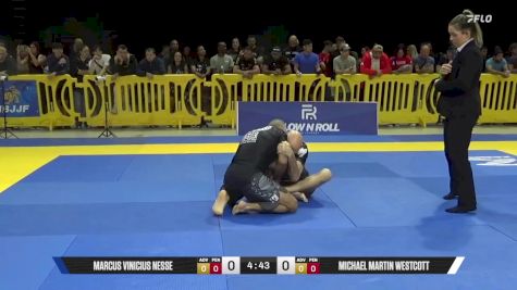 Michael Martin Westcott vs Marcus Vinicius Nesse 2025 Pan IBJJF Jiu-Jitsu No-Gi Championship