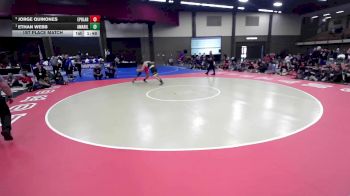 175 lbs 1st Place Match - Ethan Webb, Amarillo vs Jorge Quinones, El Paso Bel Air
