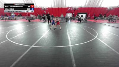 78 lbs 3rd Place Match - Atley Gruenenfelder, RT Elite Wrestling vs Dean Flege, La Crosse Area Wrestlers