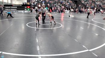 63-68 lbs Round 4 - Oakley Burson, Lexington vs Stella Sisseck, Holyoke