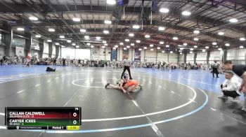 76 lbs Rd# 5- 3:45pm Friday Final Pool - Carter Ickes, PA Gold vs Callan Caldwell, Oklahoma Elite