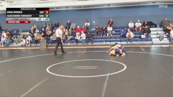 125 lbs Cons. Round 2 - John Spence, Colorado State University - Pueblo vs Alexander Sweeney, Colorado School Of Mines