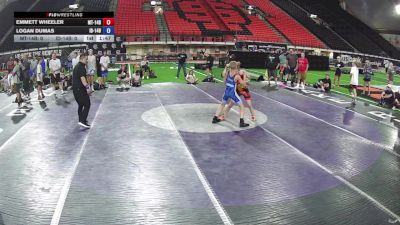 101 lbs Emmett Wheeler, Montana 14U Boys vs Logan Dumas, Idaho 14U Boys