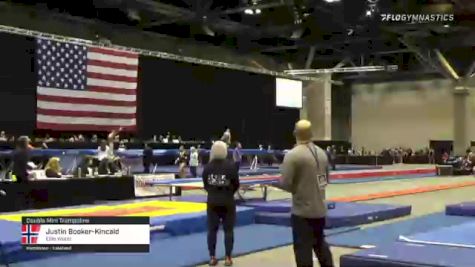 Justin Booker-Kincaid - Double Mini Trampoline, Elite World - 2021 USA Gymnastics Championships
