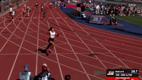 Watch High School Girls 4x100 Relay Prelims (Event 105) Heat 6 At 2026 Penn Relays
