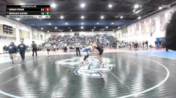 165 Boys Cons. Round 3 - Nikolas Gayda, Grossmont vs Jonah Pham, Mt Carmel