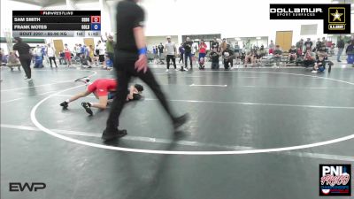 85-90 kg Semifinal - Sam Smith, Sebolt Wrestling Academy vs Frank Motes, Gold Rush Wrestling