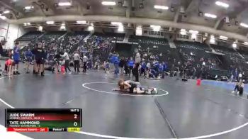 65 lbs Round 2 (6 Team) - Tate Hammond, Midwest Destroyers vs Jude Swarm, Kearney Matcats - Blue