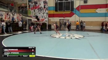 145 lbs Semifinal - Aiyana Atkinson, Laramie vs Lina Rodriguez, Central