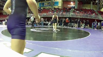 120 lbs Round 2 (6 Team) - Lily Homant, Eaglecrest vs Keira Crane, Minden