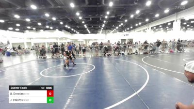 70 lbs Quarterfinal - Uriah Julio Ornelas, Desert Dogs WC vs Julian Palafox, Southwest Stallions WC