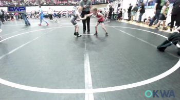 60 lbs Quarterfinal - Toby Jager, Carl Albert vs Ryder Smith, Blanchard Youth Wrestling