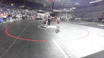 67 lbs Champ. Round 2 - Harrison Woodward, Twin City Wrestling Club vs Wyatt Browe, Mat Demon Wrestling Club