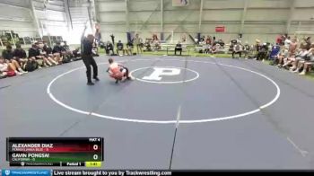 88 lbs Placement Matches (8 Team) - Alexander Diaz, Pennsylvania Blue vs Gavin Pongsai, California