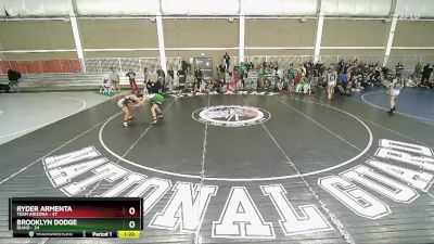 140 lbs Round 1 (4 Team) - Brooklyn Dodge, Idaho vs Ryder Armenta, Team Arizona