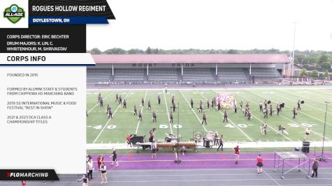 Rogues Hollow Regiment at 2024 Bluecoats Opening Night Community Celebration