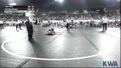 91 lbs Final - Tory Rice, Prodigy NDT vs Payton Mccall, Broken Arrow Wrestling Club
