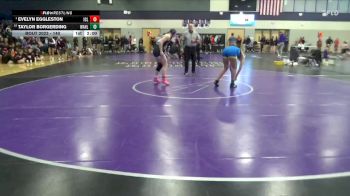 140 lbs Champ. Round 1 - Evelyn Eggleston, Iowa City Liberty vs Taylor Borgerding, Wahlert Catholic