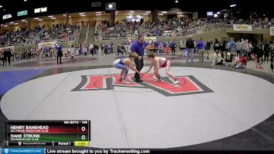 106 lbs Cons. Round 1 - Dane Strunk, Sutherlin Mat Club vs Henry Bankhead, All-Phase Wrestling Club