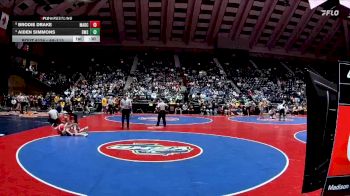 4A-113 lbs Cons. Round 1 - BRODIE DRAKE, Madison County vs Aiden Simmons, Benedictine Military School