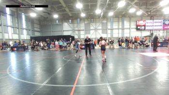 12U Girls - 94 lbs 5th Place Match - Penelope Soto, AZ vs Pia Kopiasz, AK