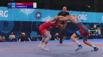57 kg Final 3-5 - Yamato Ogawa, Japan vs Nurtilek Zamirbekov, Kyrgyzstan