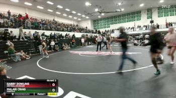 135 lbs Semifinal - Malari Craig, Pinedale vs Gabby Dowling, Greybull/Riverside