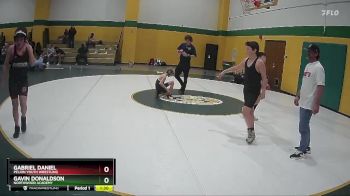 80 lbs Round 3 - Gabriel Daniel, Pelion Youth Wrestling vs Gavin Donaldson, Northwood Academy