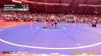 58 lbs Round Of 32 - Beckam Nieman, MilLard South Wrestling Club vs Thomas Reis, Southern Illinois Bulldogs Wrestling Club