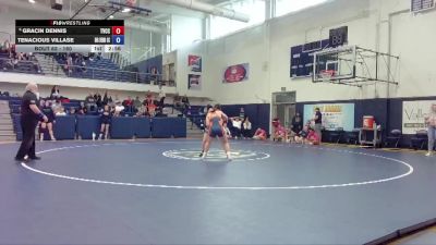 160 lbs Cons. Round 2 - Gracin Dennis, Treasure Valley CC vs Tenacious Villase, Big Bend Community College