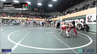 90 lbs Consolation - John Conner, Tuttle Wrestling Club vs Parks Behrens, Plainview Youth Wrestling Club