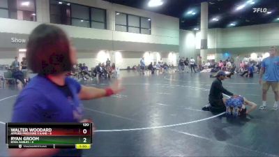 120 lbs Placement Matches (16 Team) - Ryan Groom, Iowa Gables vs Walter Woodard, Applied Pressure X Kame