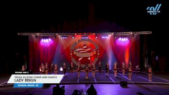 Texas Allstar Cheer and Dance - Lady Reign [2025 L3 Senior - D2 Day 2] 2025 The American Legacy Fort Worth Nationals
