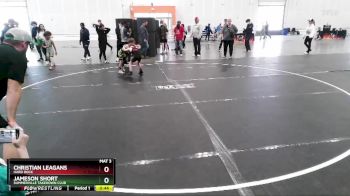 55 lbs 2nd Place Match - Christian Leagans, Hard Rock vs Jameson Short, Summerville Takedown Club