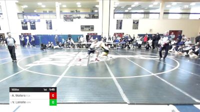 189 lbs Final - Adam Waters, Faith Christian Academy vs Vincenzo LaValle, Hanover Park