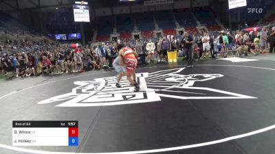 138 lbs Rnd Of 64 - Dj Wince, Colorado vs Jaret Hickey, Oregon